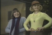 Sue as streetwise 'bird' Jackie, in 'The Boys and Mrs. B.'