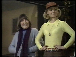 Sue (with her friend Hilda) meets 'The Boys'